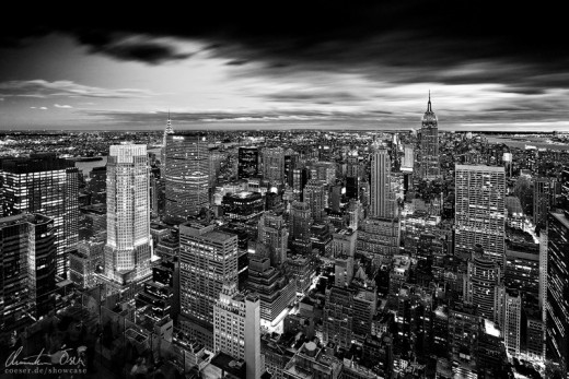 Background City Skyline Magic Of New York