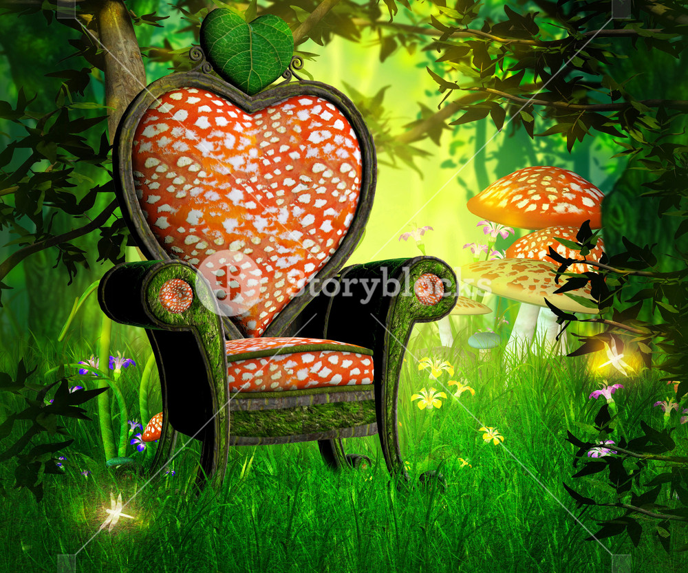 Magic Garden Background Royalty Stock Image Storyblocks Image