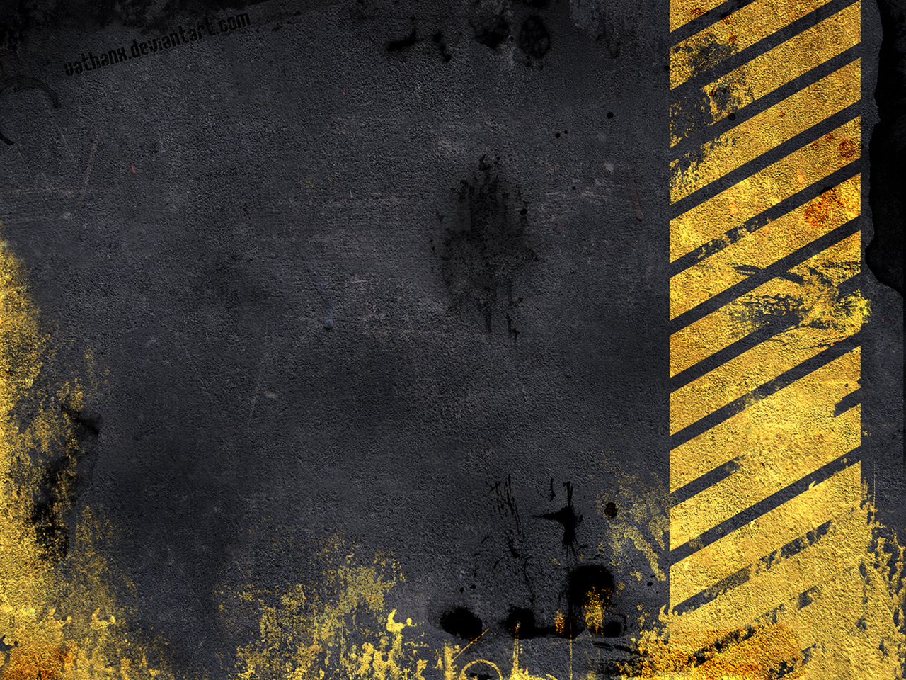 Full HD Wallpaper Background Black Grunge Yellow