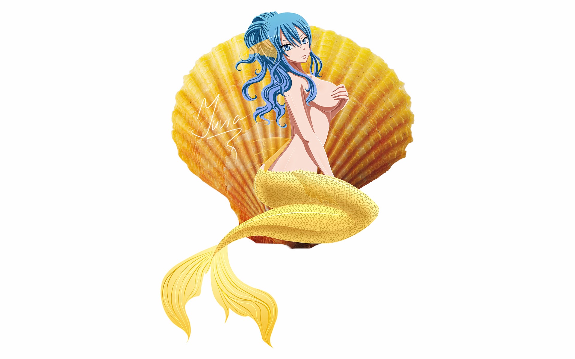 Mermaid Juvia Fairy Tail A043 HD Wallpaper