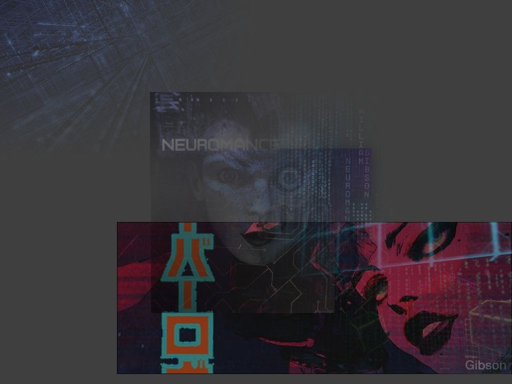 Neuromancer Collage Wallpaper For Smallish Screen By Goldencut On