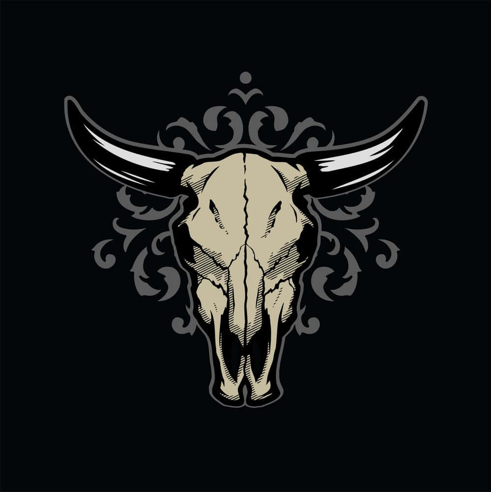 Bull Skull Wallpaper