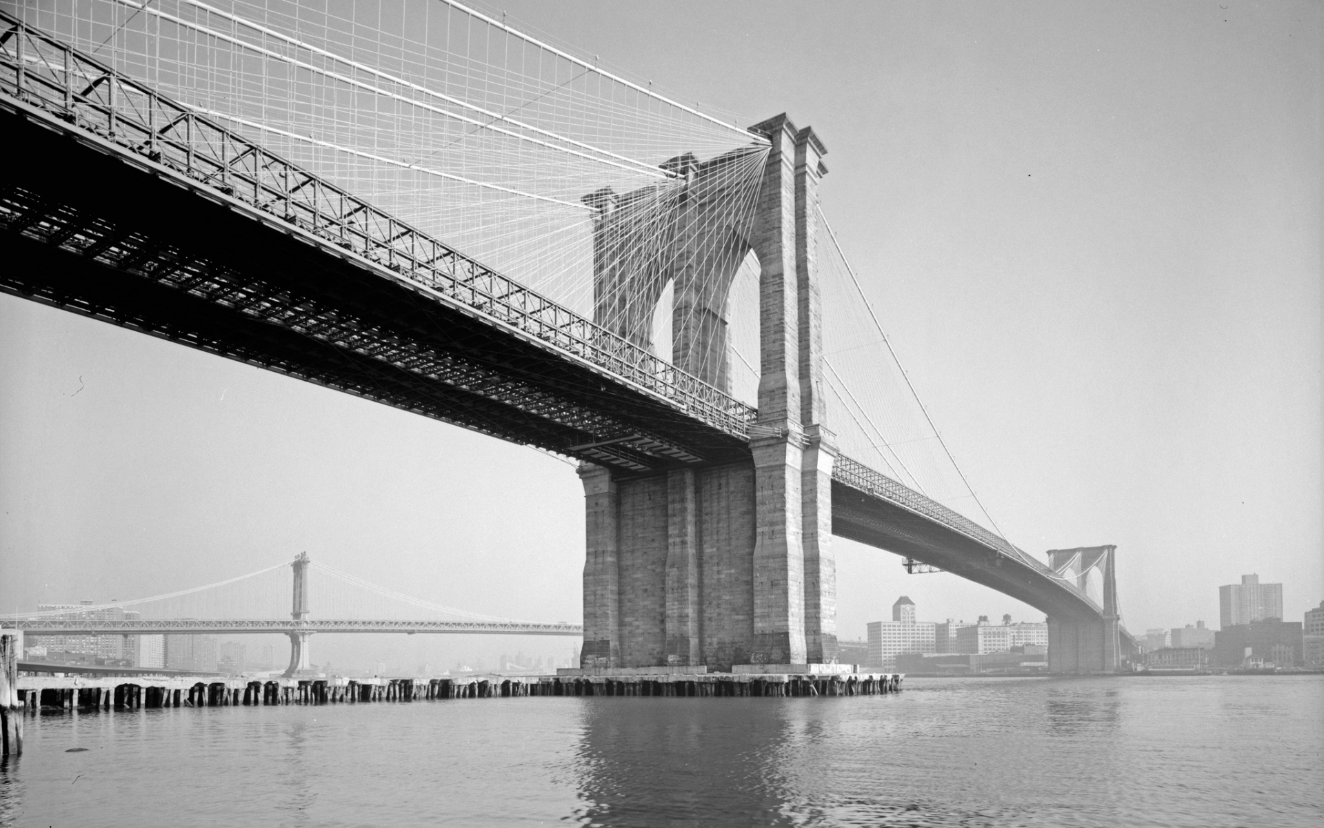 Brooklyn Bridge Ii Desktop Wallpaper