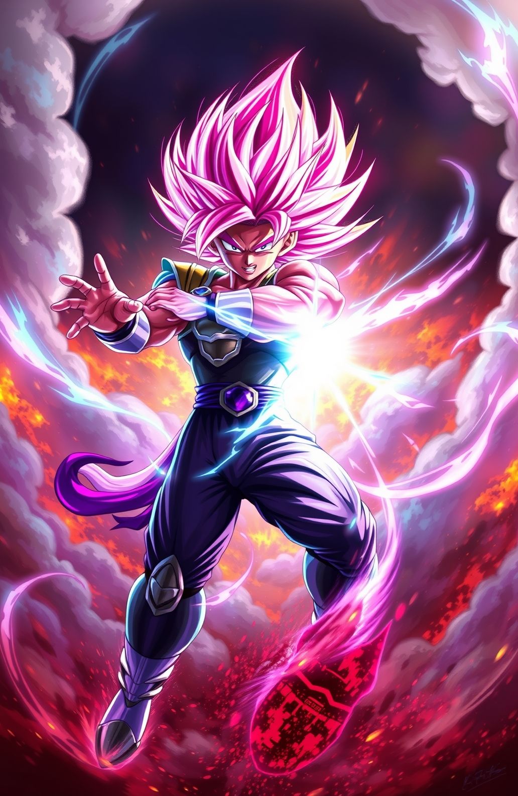 Super Saiyan Rose Wallpaper