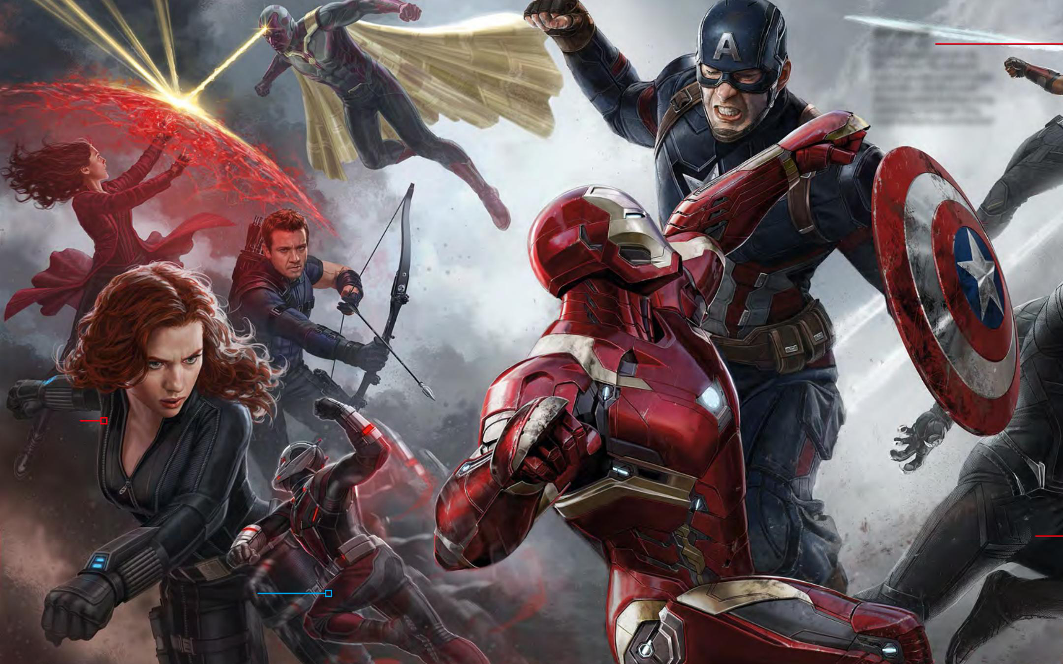 Wallpaper Exclusive Art Captain America Civil War
