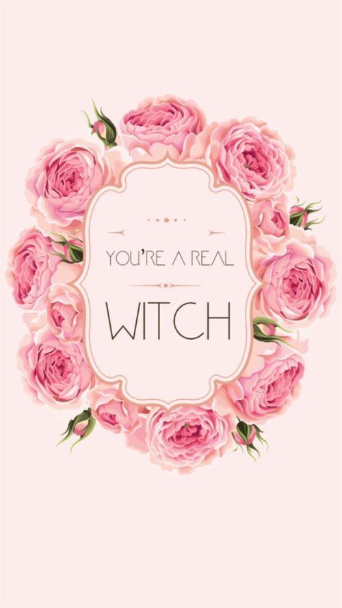Pastel Witch Aesthetic Wallpaper iPhone