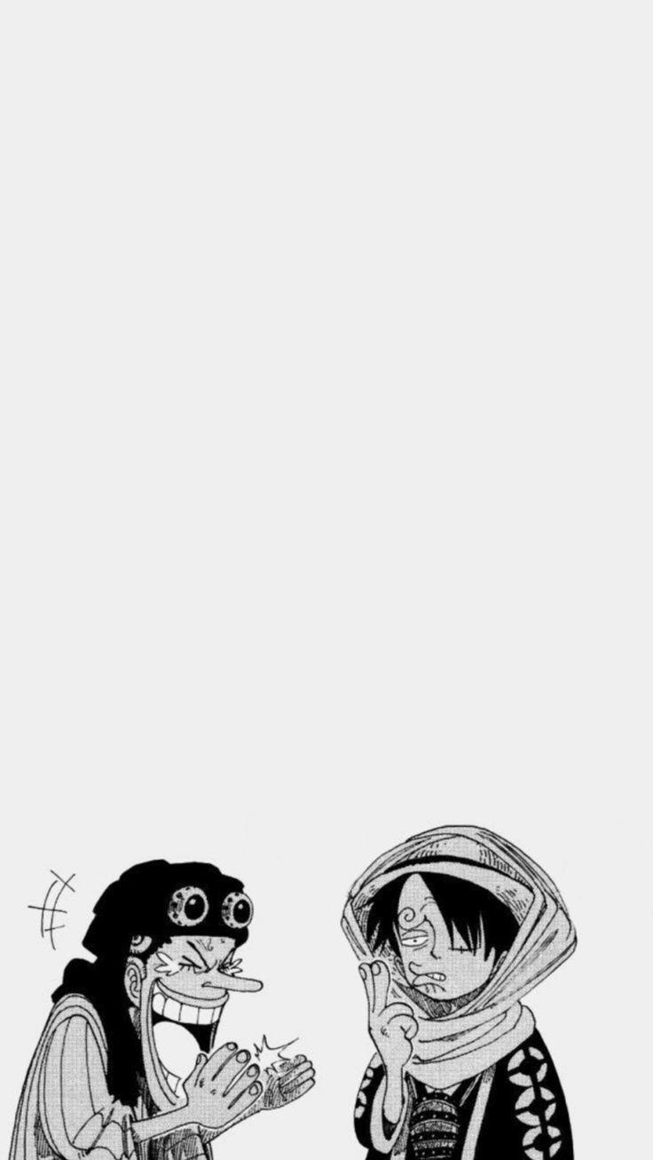 Luffy Usopp Wallpaper One Piece Manga