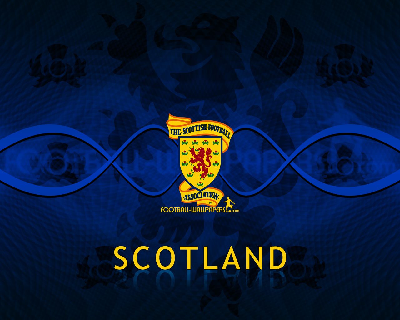 Scotland Wallpaper Flag Of