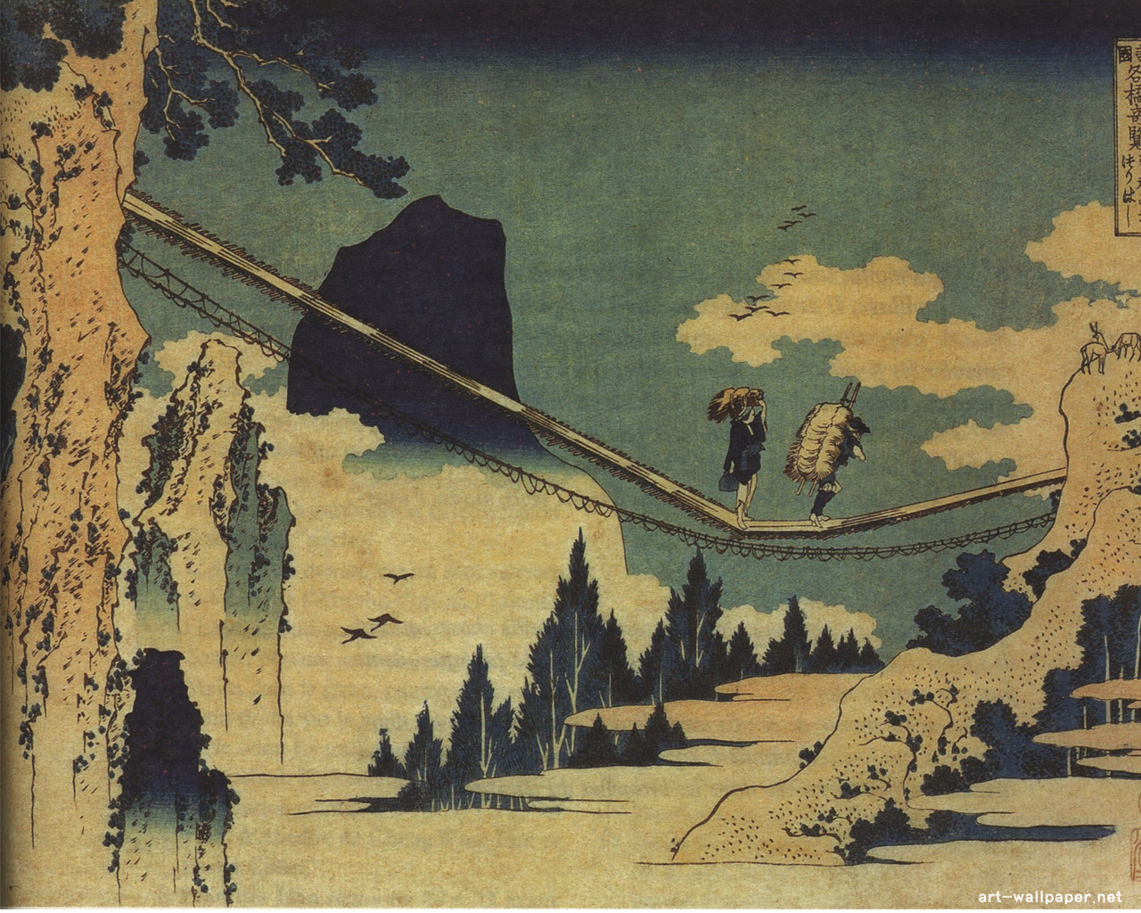 Hokusai Katsushika Wallpaper Painting