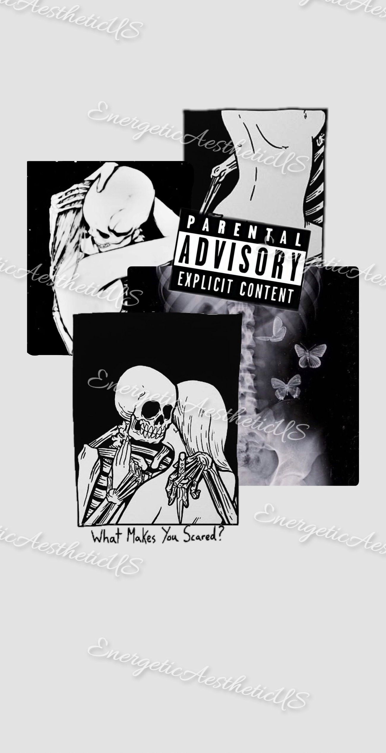 Skeleton Aesthetic Wallpaper
