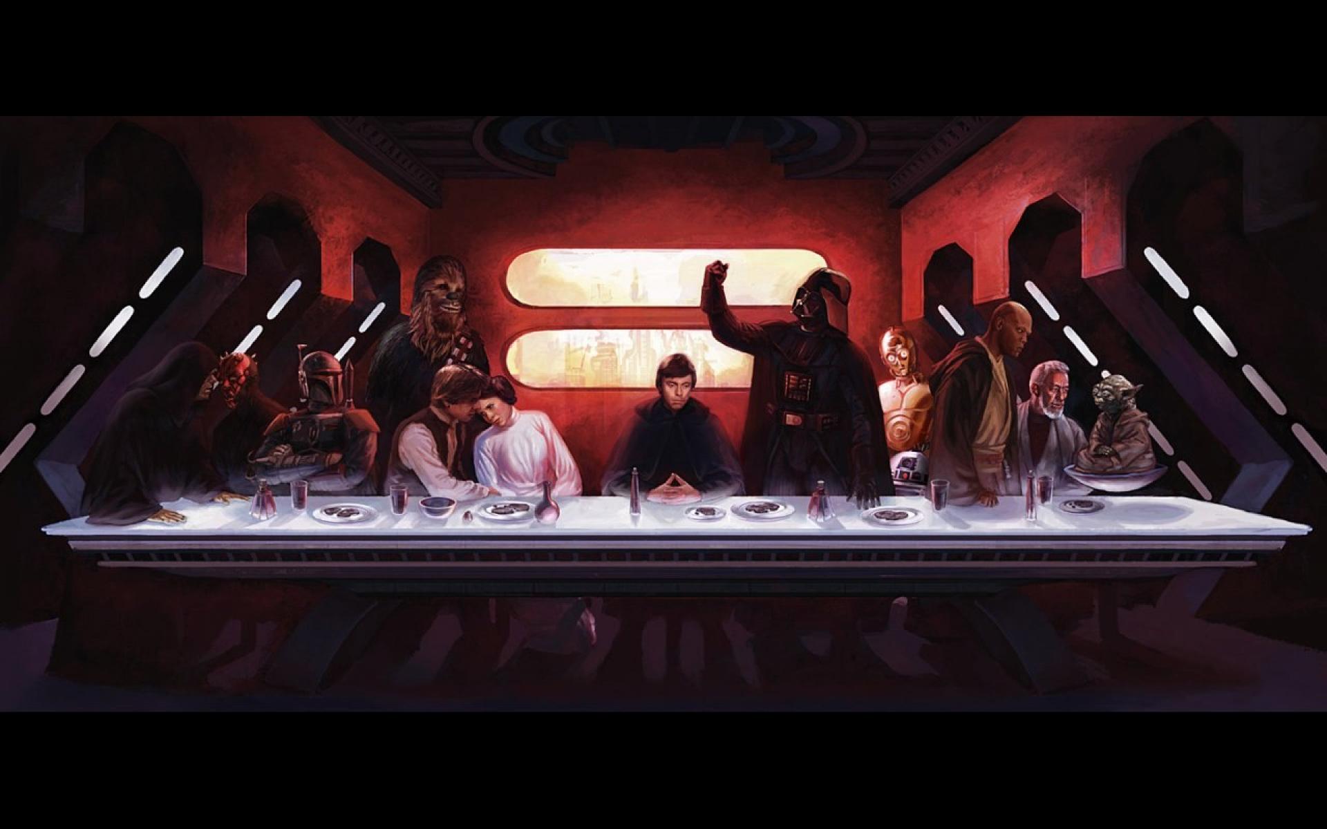 Star Wars Last Supper HD Wallpaper Hq Desktop