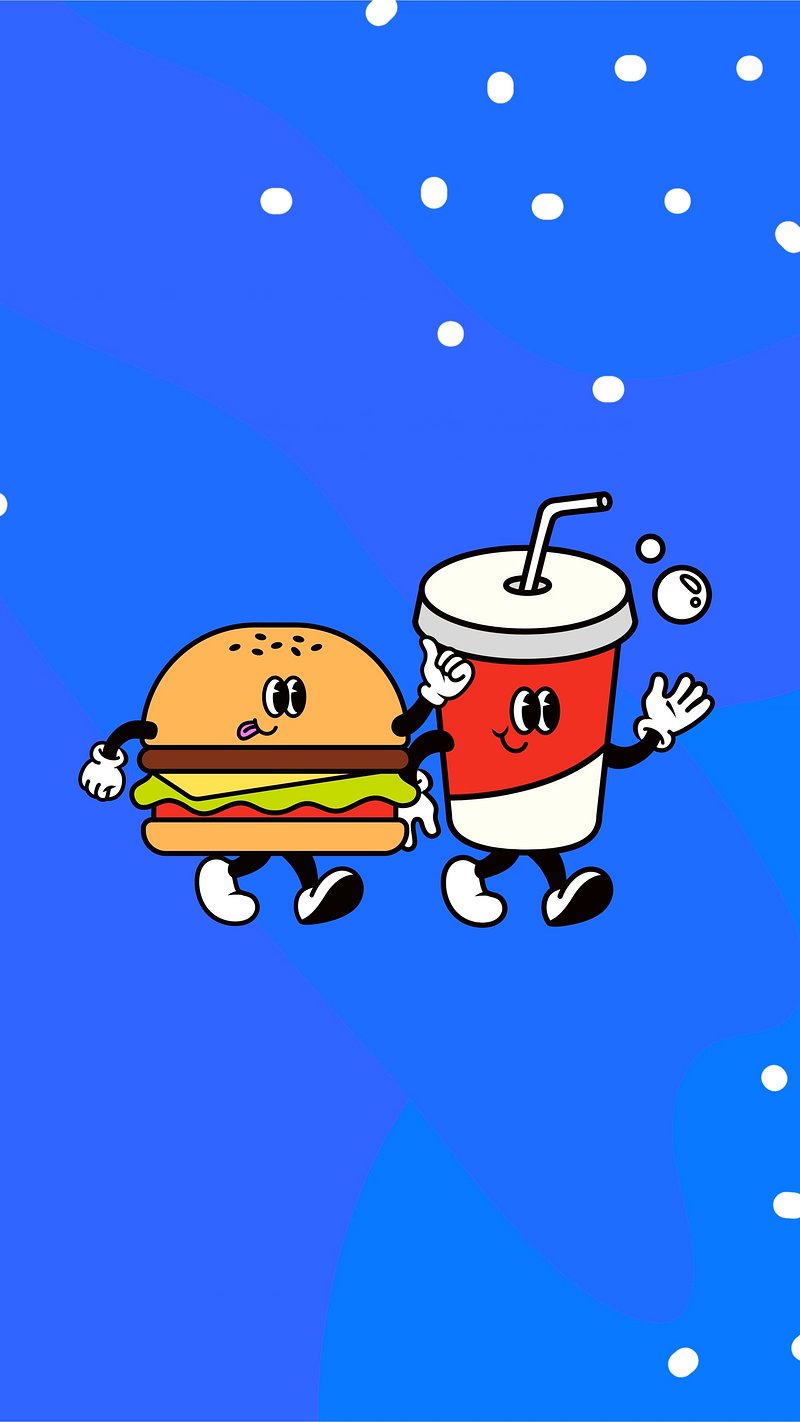 Cute Food iPhone Wallpaper
