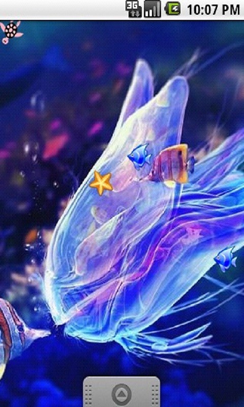 Neon Jellyfish Live Wallpaper Android