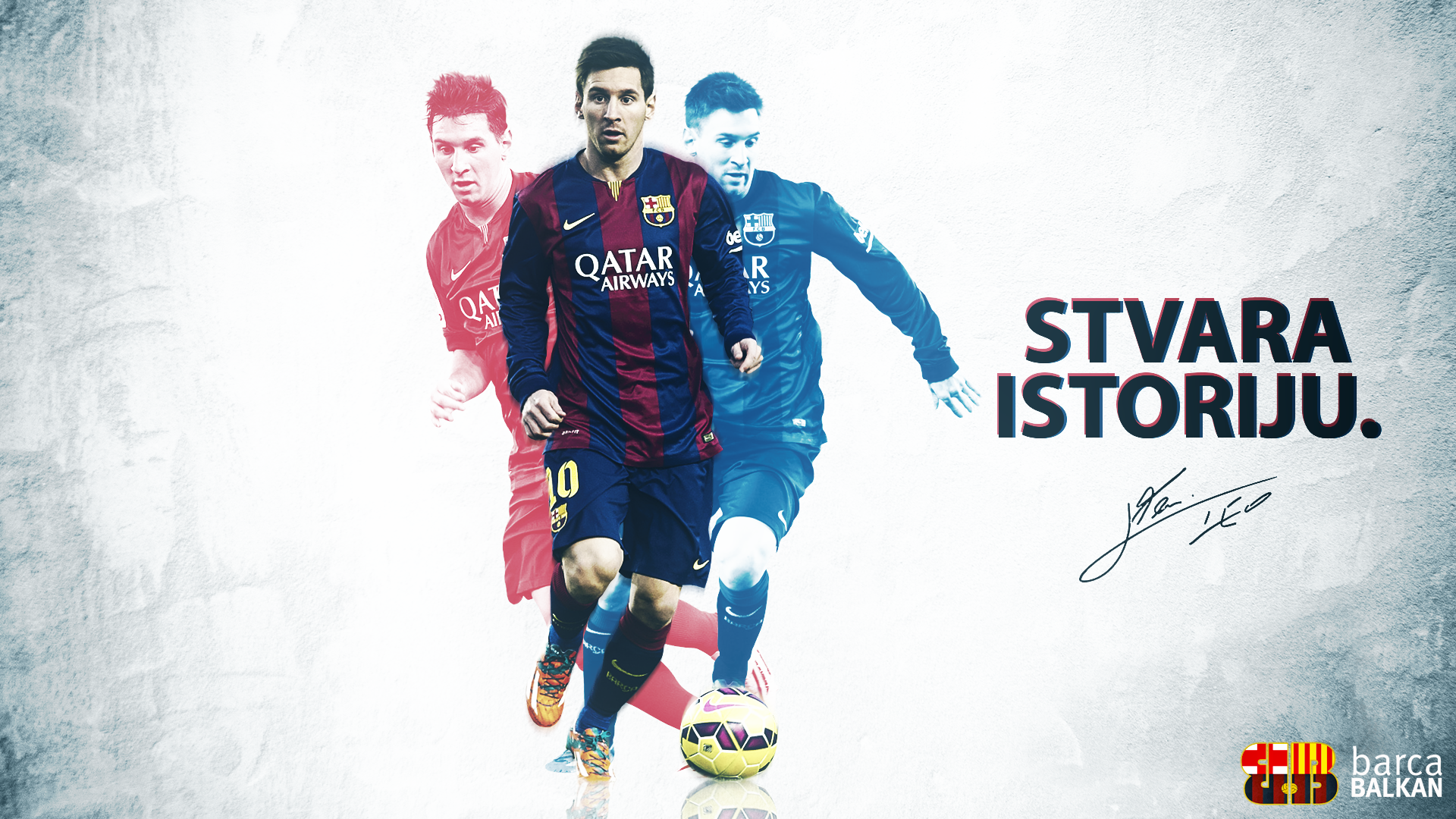 Lionel Messi 2015 HD wallpaper by SelvedinFCB 1920x1080