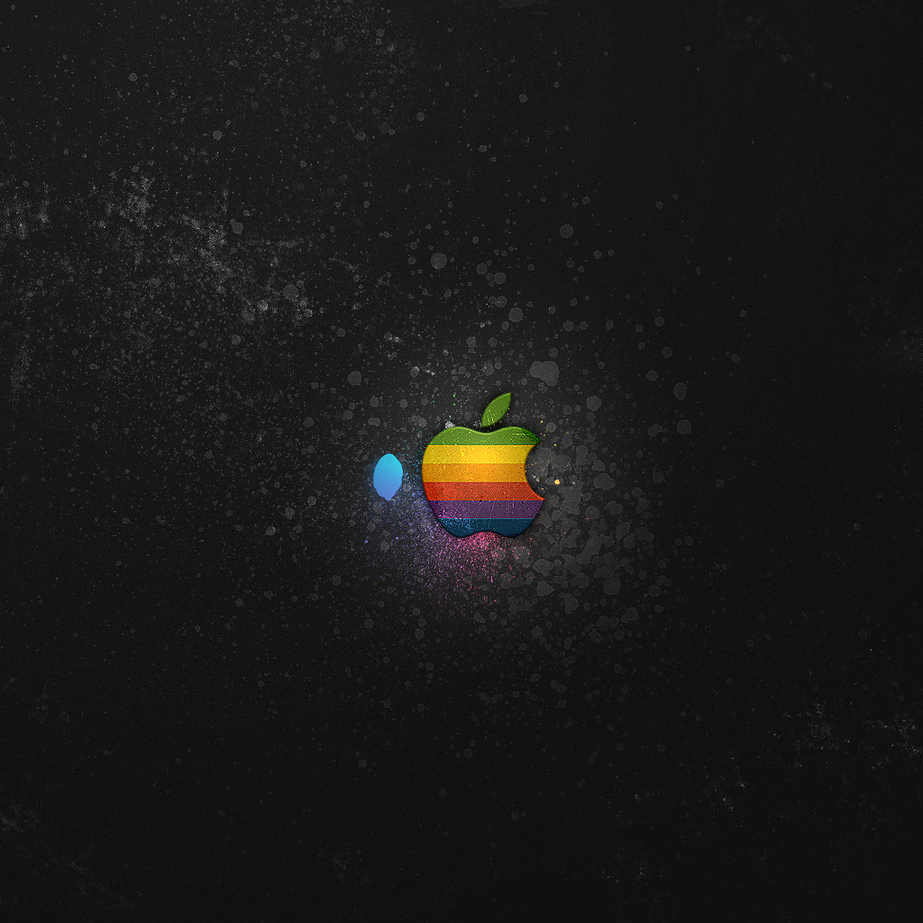 Apple Logo iPad Wallpaper Background