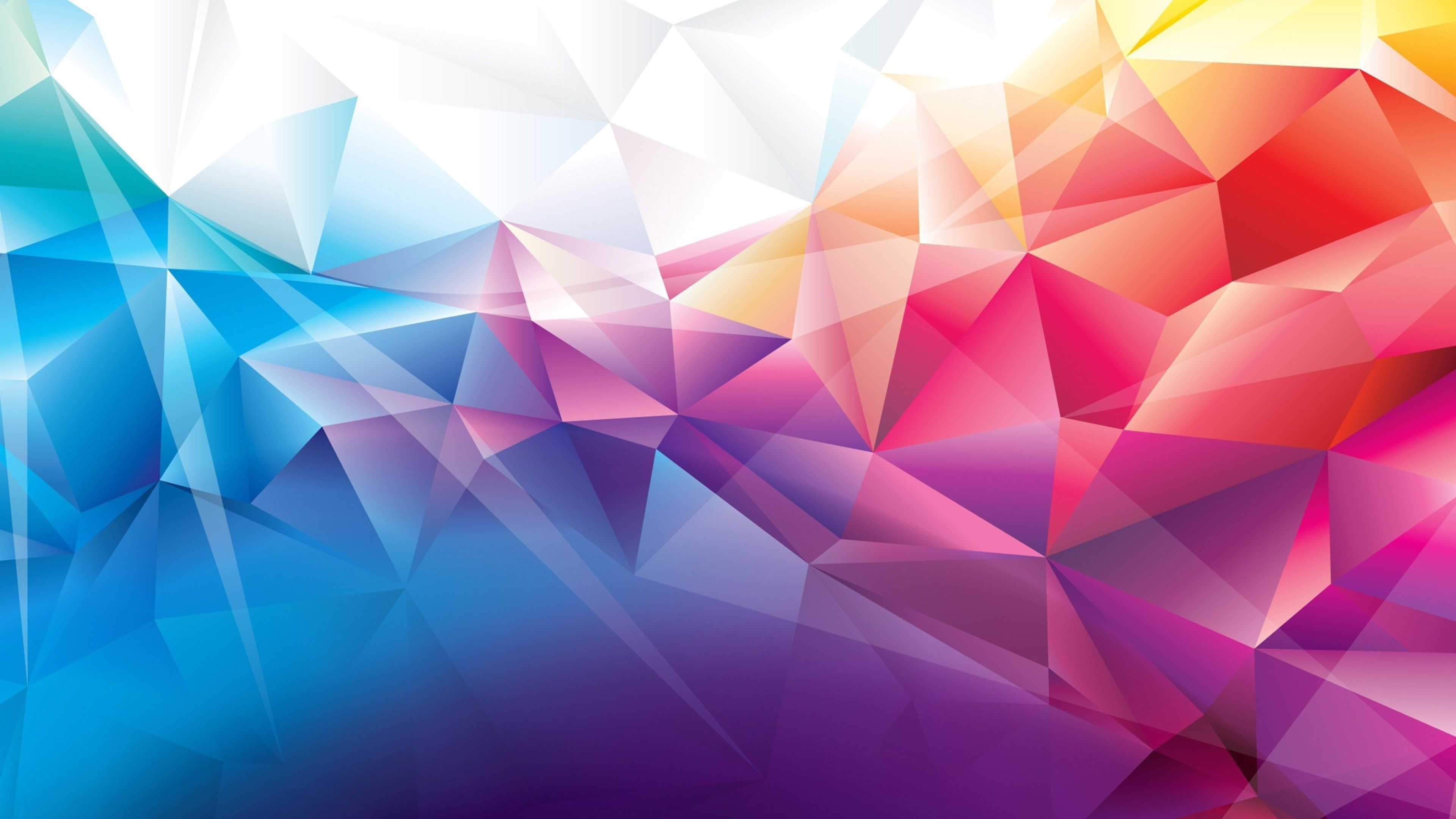 Polygon 4k HD Wallpaper For Pc Abstract