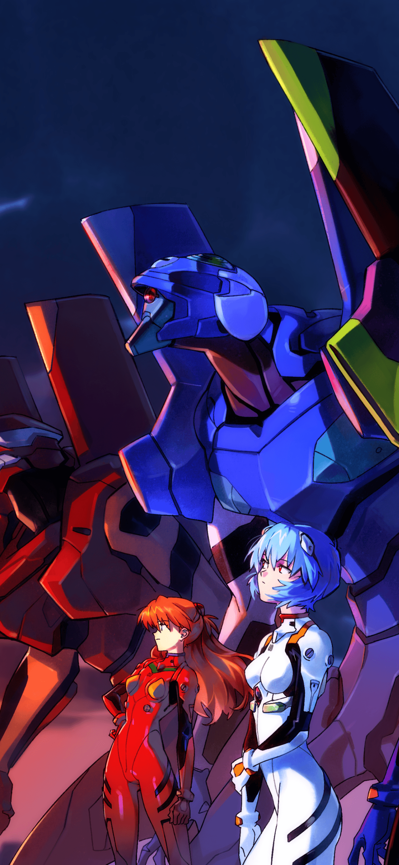 Anime Neon Genesis Evangelion Phone Wallpaper