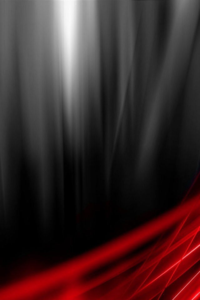 Black Red Vista iPhone Wallpaper