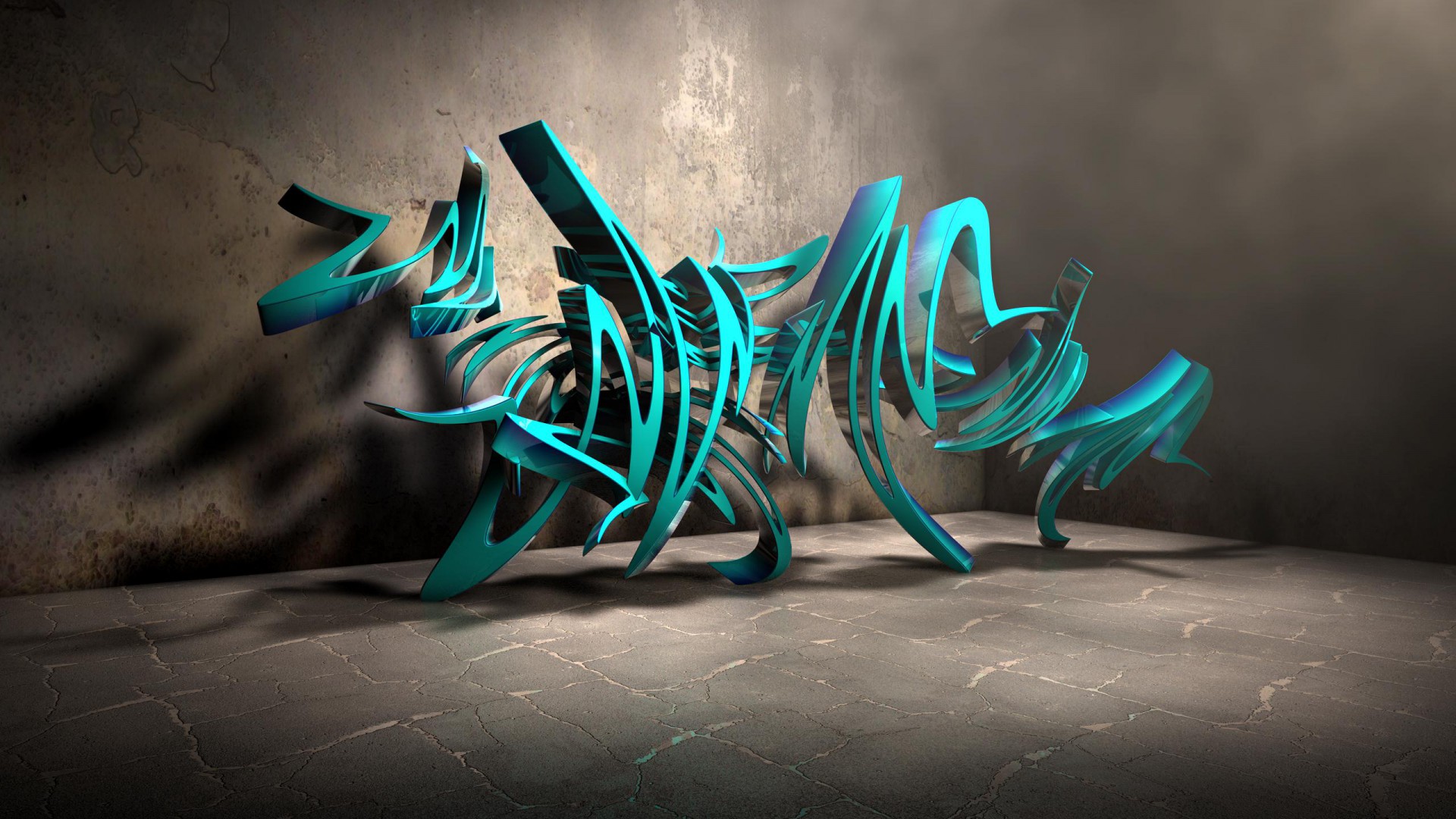 Graffiti 3d Creator Font Wallpaper