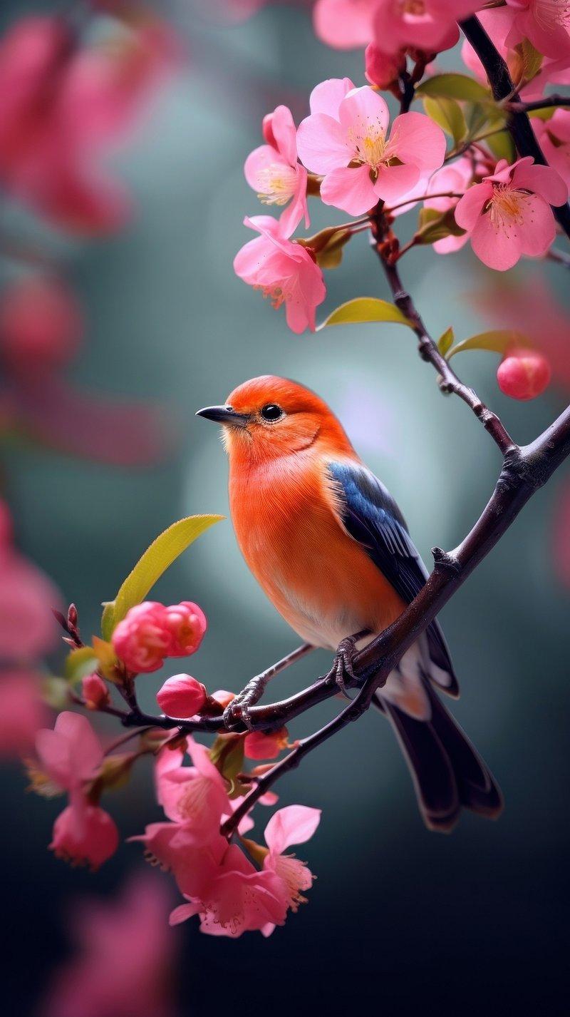 Spring Nature Birds Photos Image Png Stickers