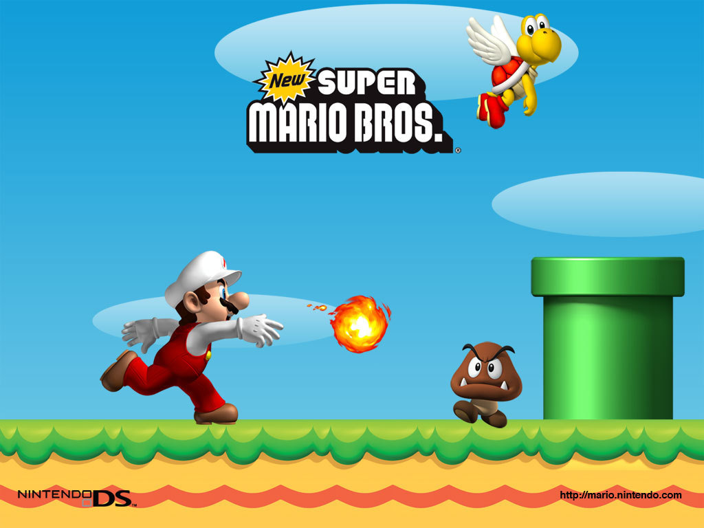 New Super Mario Brothers Bros Wallpaper