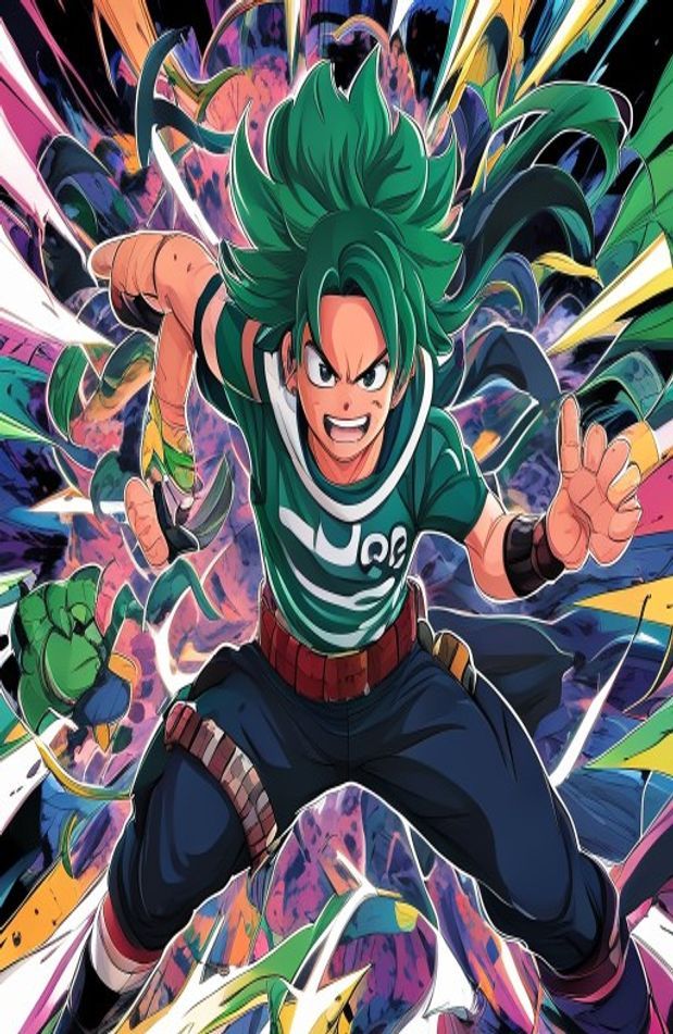 Cool Deku Anime Wallpaper
