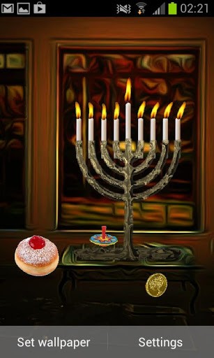 Ver Maior Captura De Tela Hanukkah Holiday HD Wallpaper Para Android