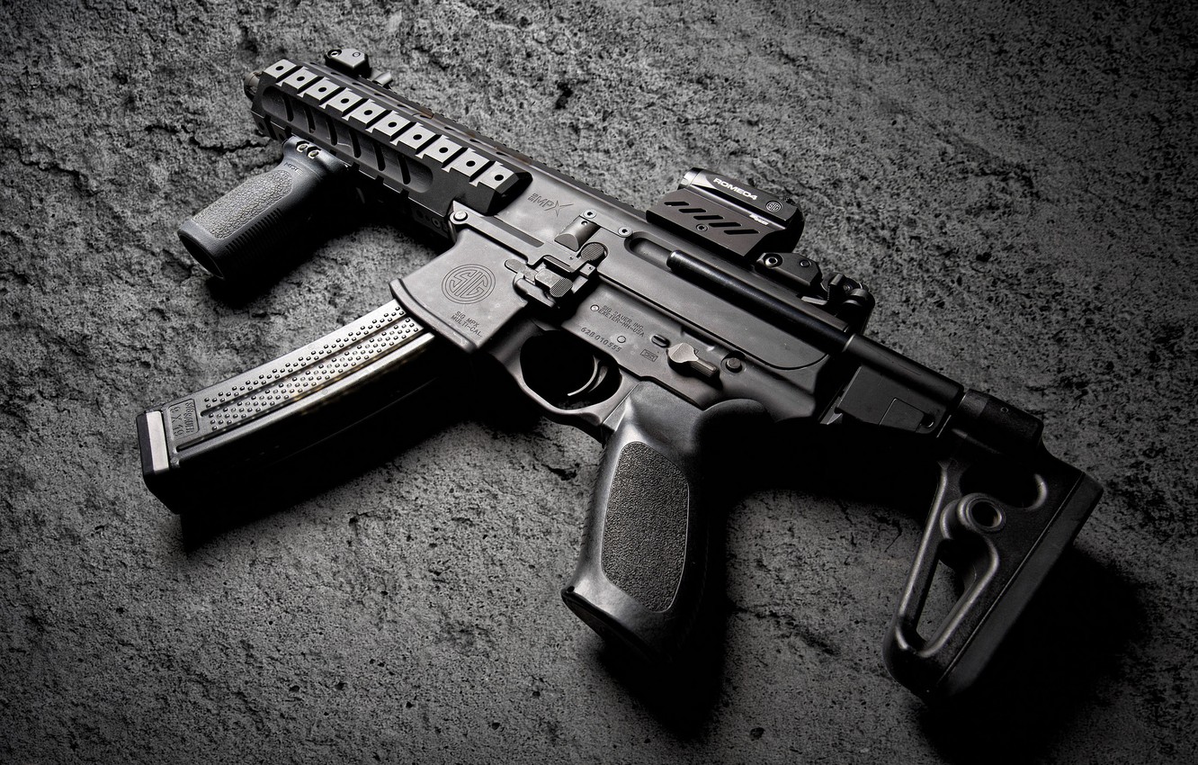 Wallpaper Style Background Machine Sig Sauer Mpx Image For