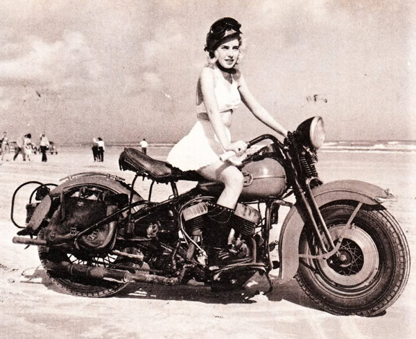 Vintage Motorcycle Girls Wallpaper Bikers Picture Dekstop Background