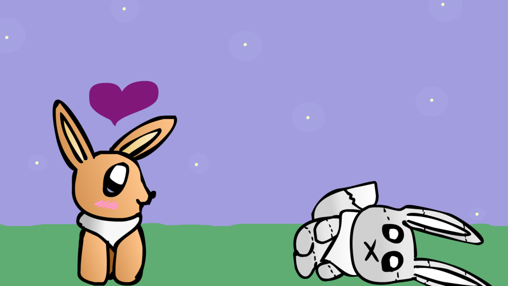 Eevee And Plush Nightly Version By Xxmewmeeewxx On