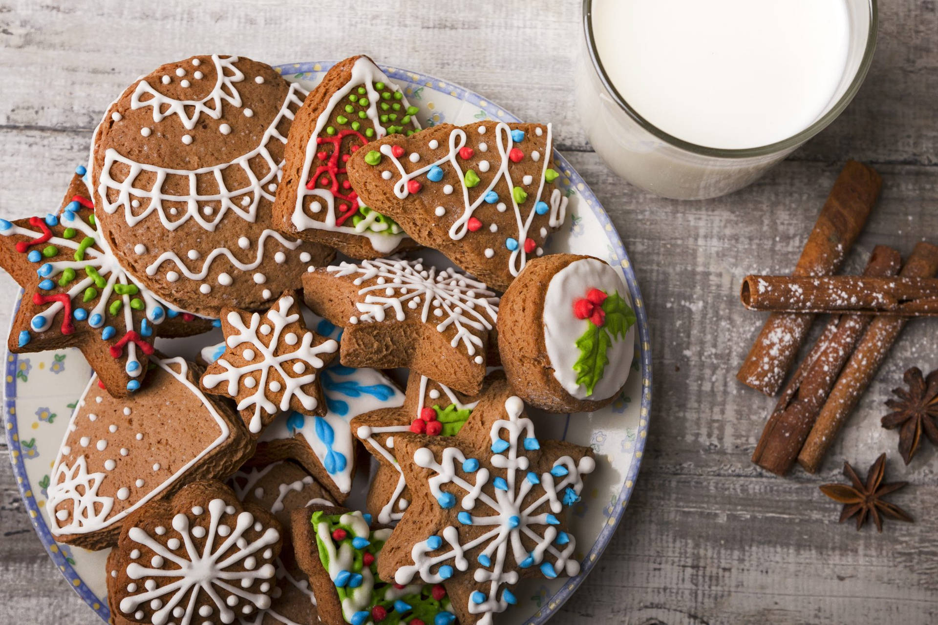 Christmas Cookies Wallpaper