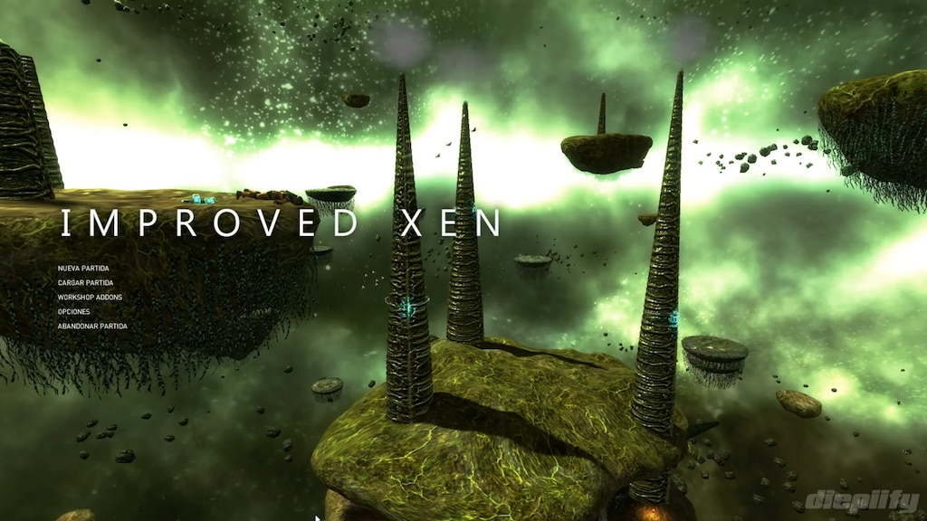 Steam Munity Improved Xen S Menu Background