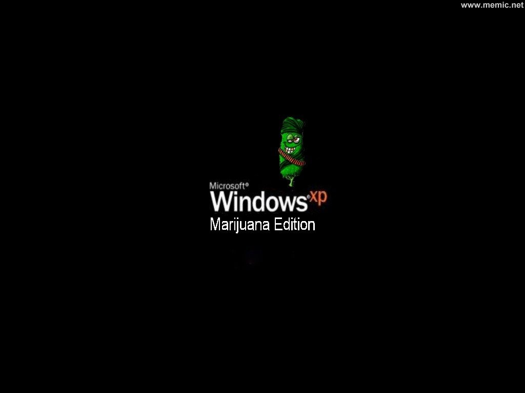 Wallpaper Windows Xp Marijuana