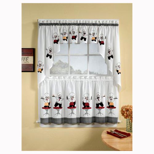 Italian Into Your Kitchen Or Bedroom With Fat Chef Curtains Buy A