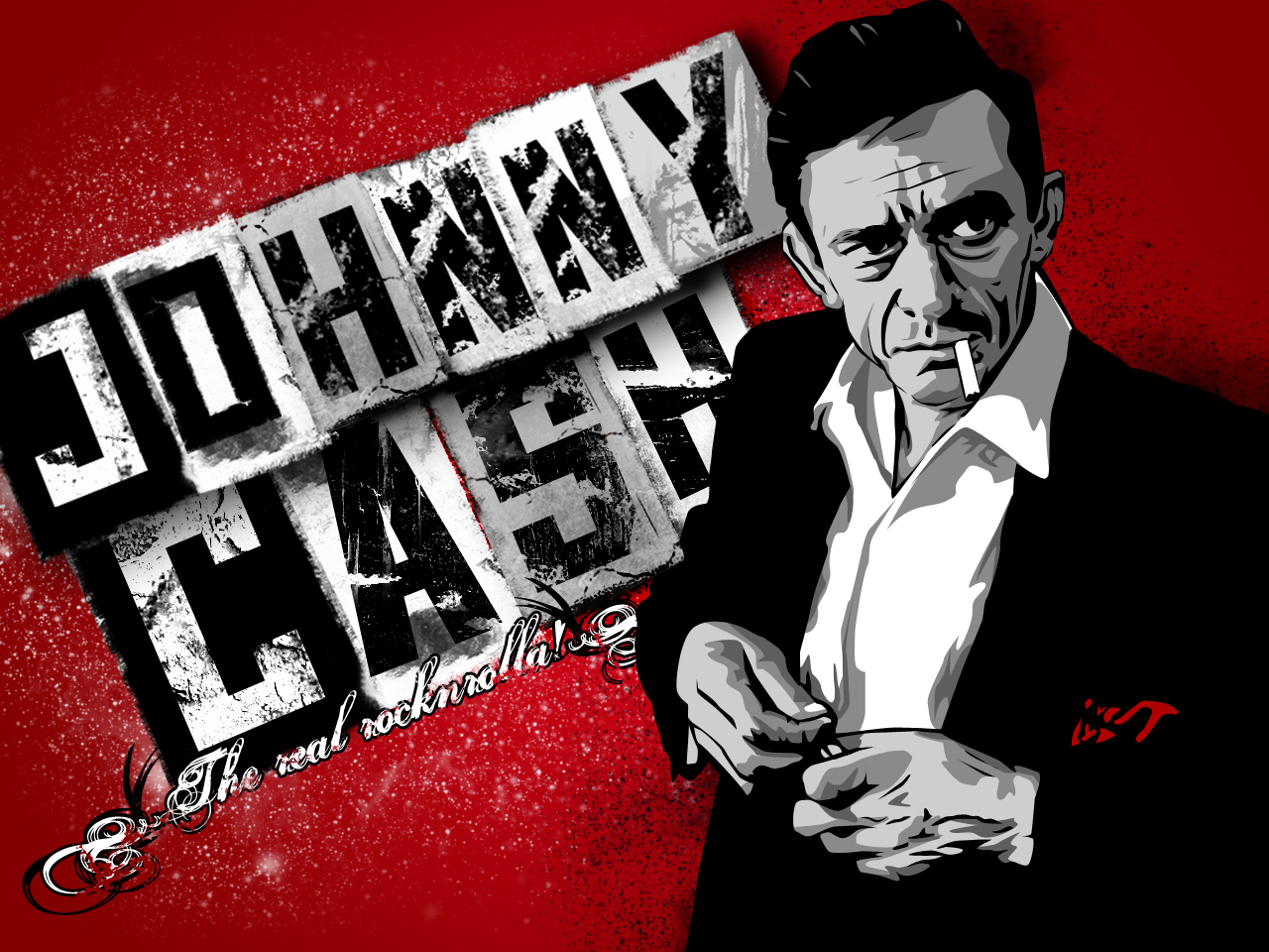 Johnny Cash HD Wallpaper Background