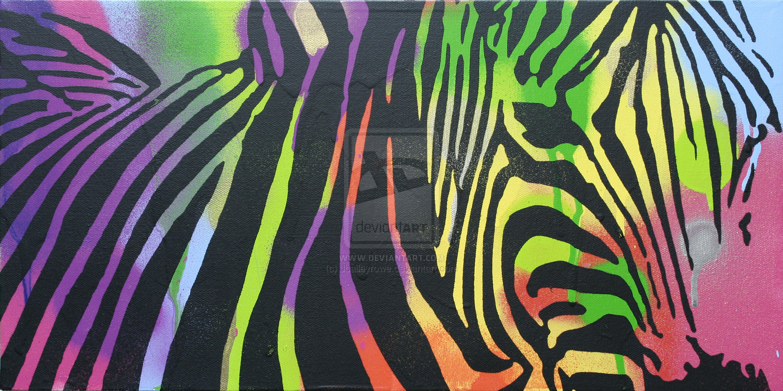 Rainbow Zebra Wallpaper By Jbaileyrowe