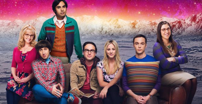 The Big Bang Theory Season Poster Wallpaper HD Image