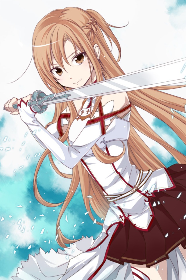 Sword Art Online Asuna iPhone Wallpaper