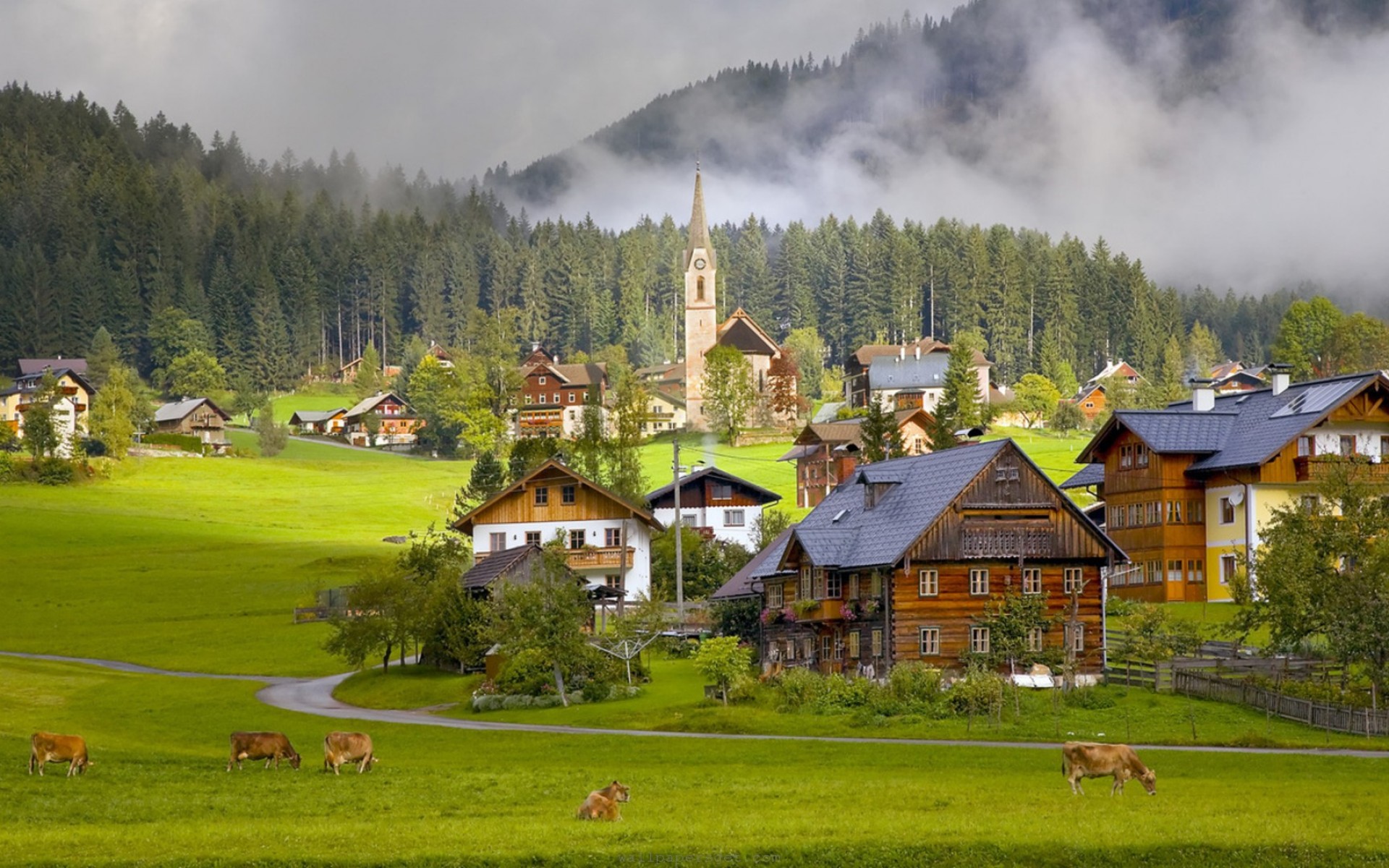 Home Village Nature Landscape Id Buzzerg