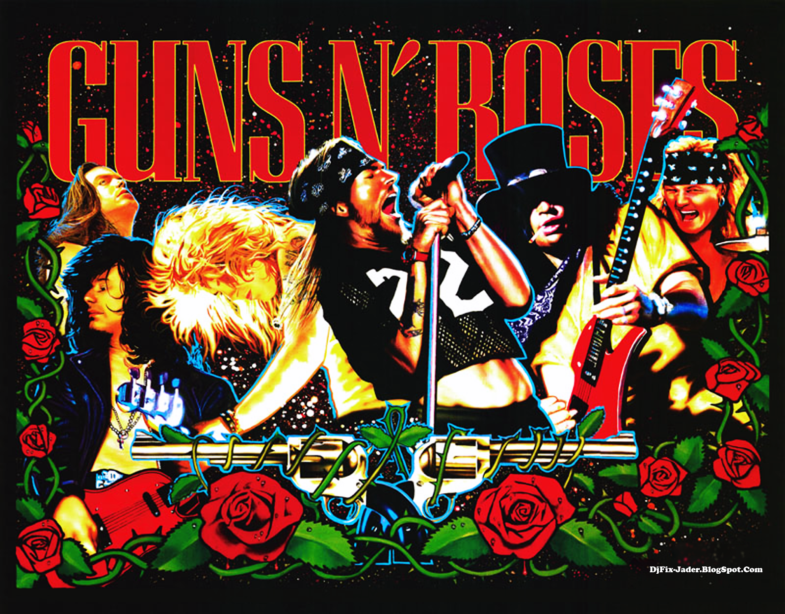 Dr Fix Jader Wallpaper Exclusivo Guns N Roses HD X