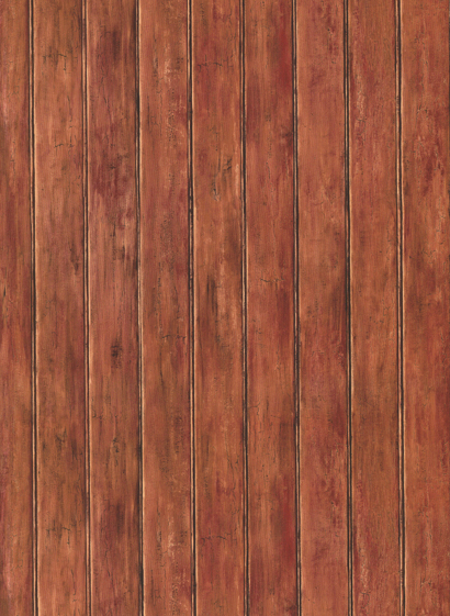 Wood Panel Wallpaper Walnut