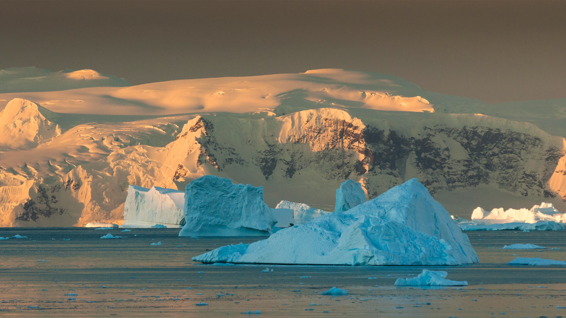 Icebergsantarctica Wallpaper