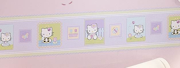 Hello Kitty and Friends Wallpaper Border   8 inch x 30   Hello Kitty