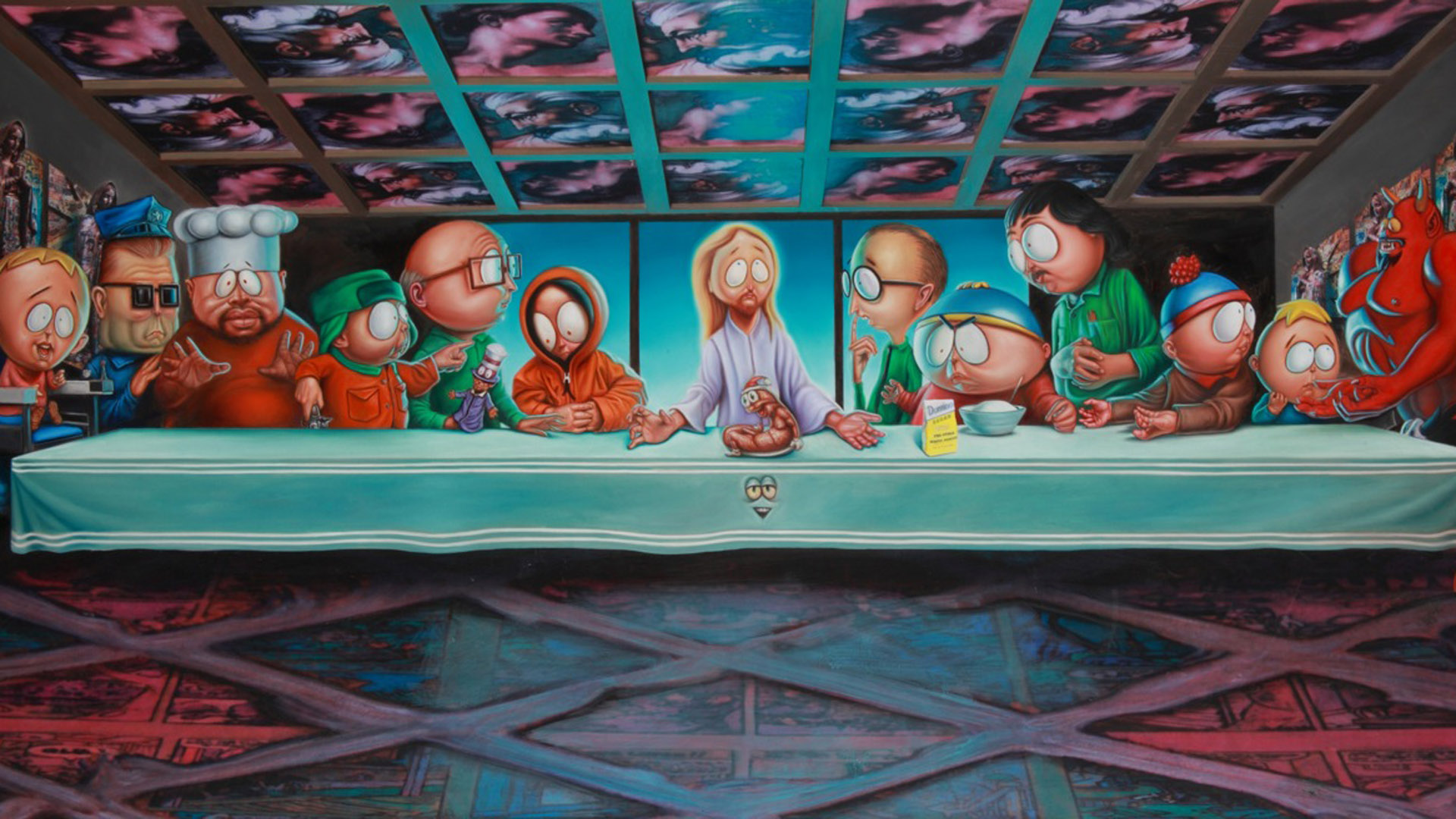 Last Supper Wallpaper Pictures