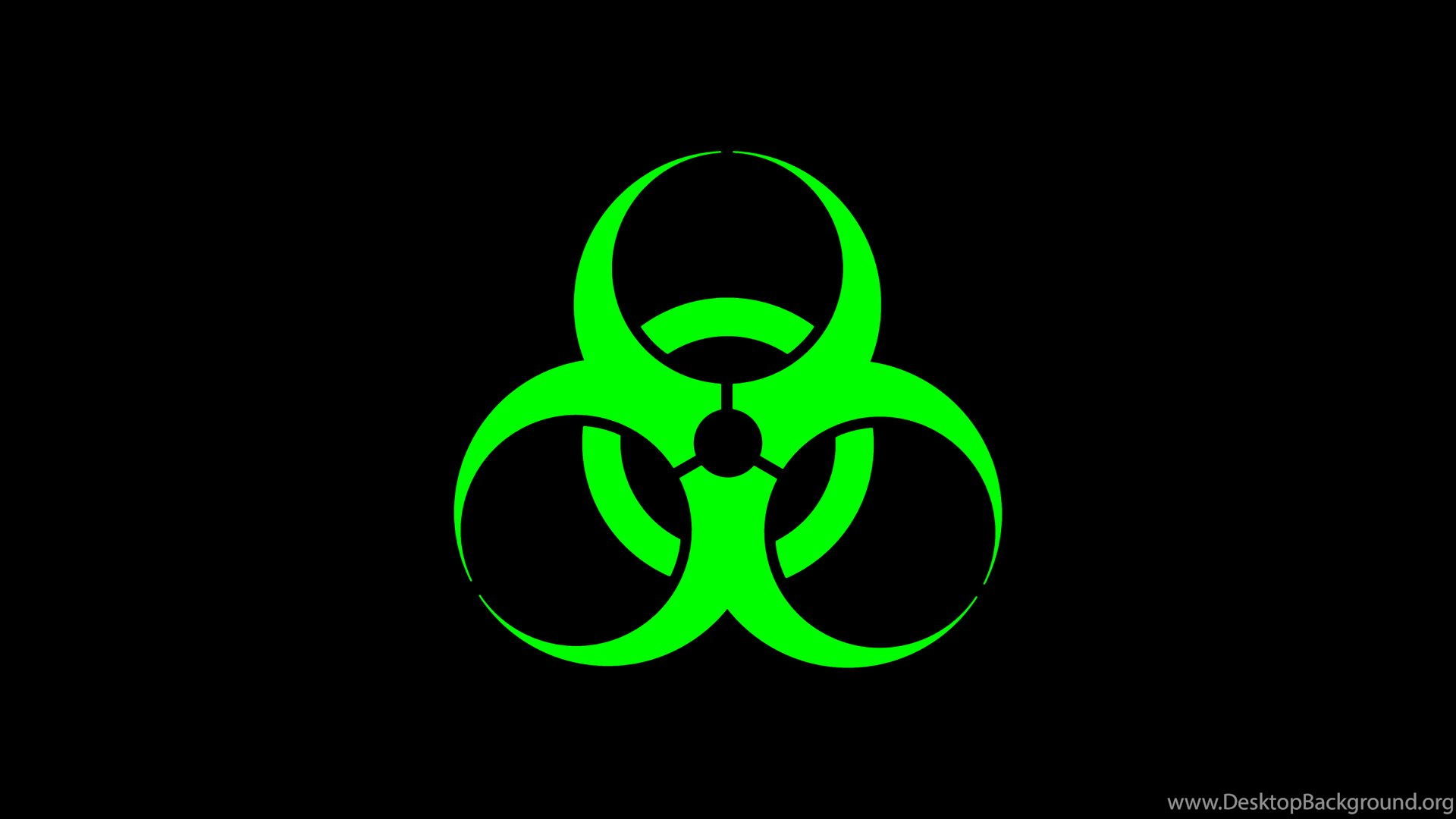 Biohazard Symbol Wallpaper Desktop Background