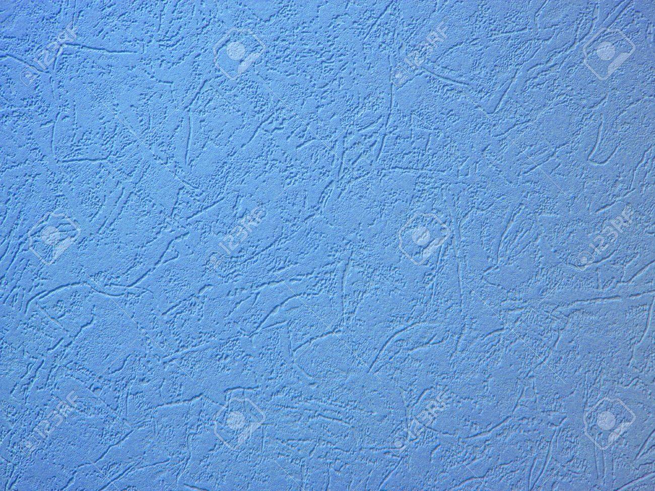 Light Blue Woodchip Wallpaper As Background Stock Photo Picture