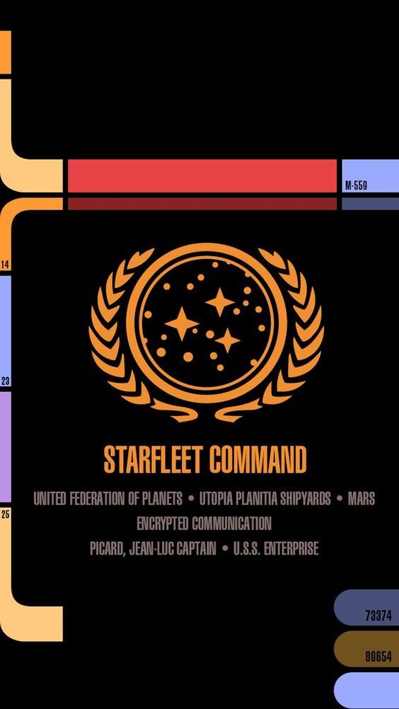 Lcars Phone Wallpaper Star Trek