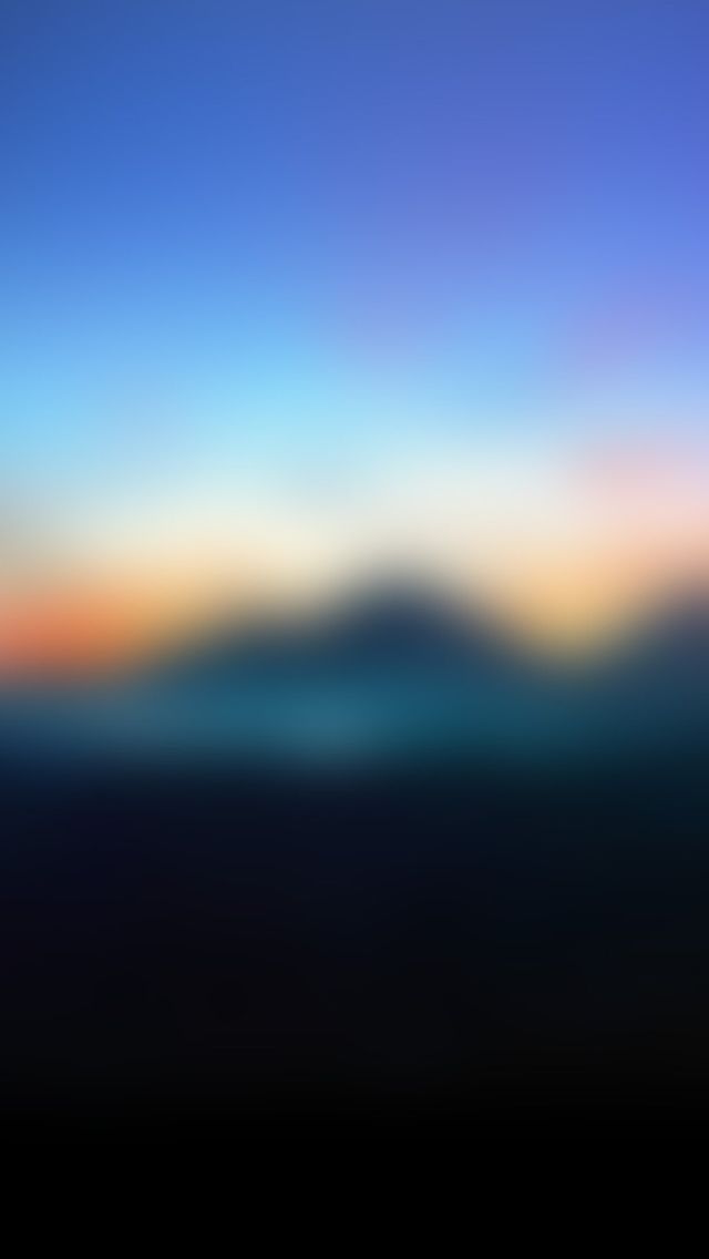 Abstract Mountain Sunrise Gradation Blur Background Iphone 5s