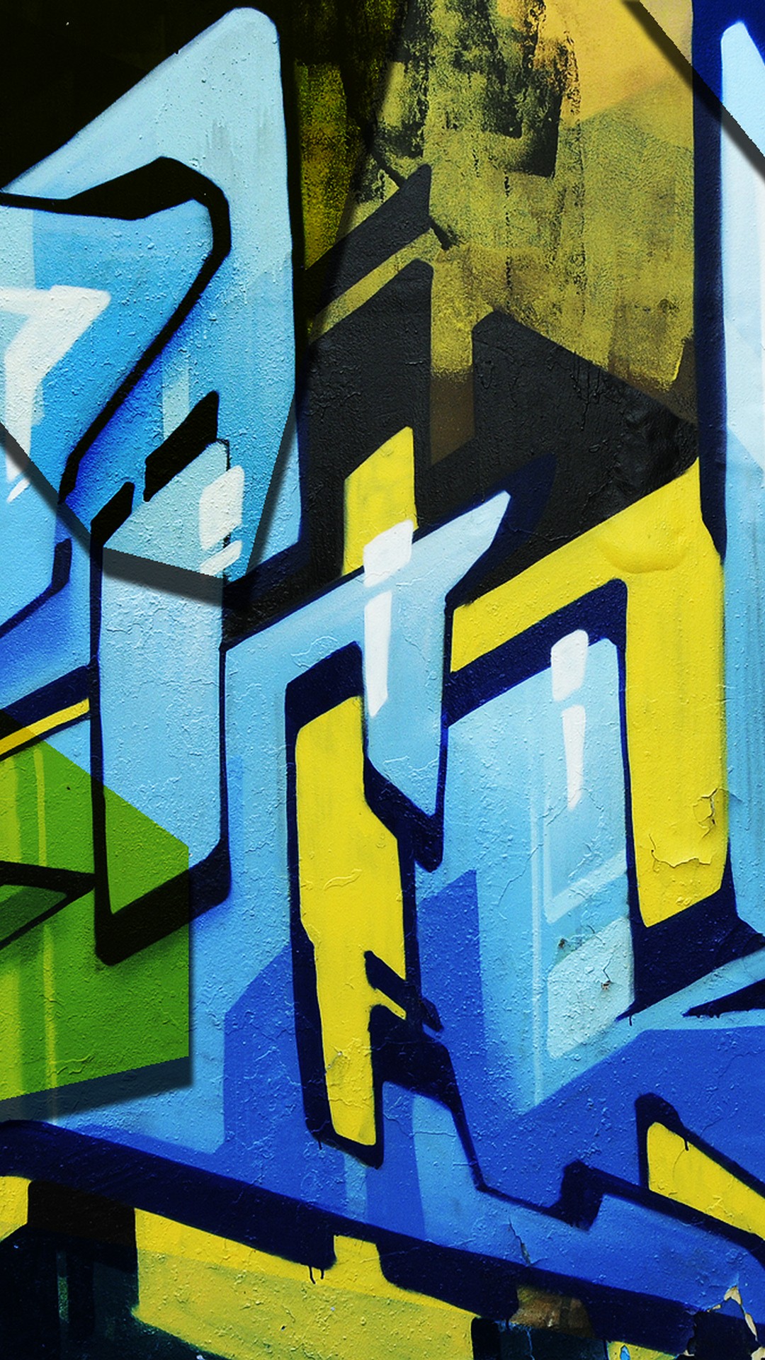 iPhone Wallpaper Graffiti Letters 3d