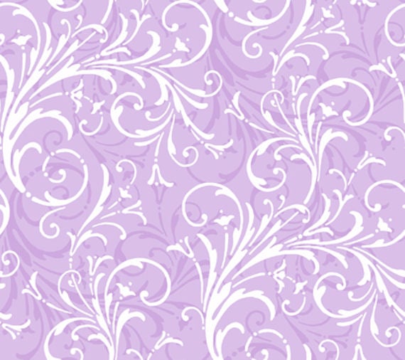 Lavender Layered Scroll Wallpaper   Wall Sticker Outlet
